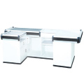 Good selling checkout counter for supermarket JS-CC06, checkout counters for sale, supermarket cashier checkout counter